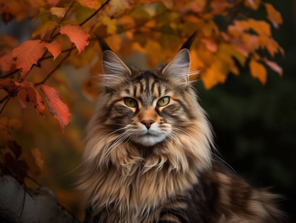 Femelles maine coon à Falicon